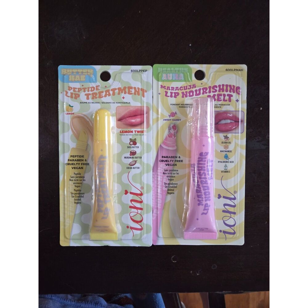 Ioni Butter Bae Lemon Twist + Sweet Candy Lip Treatment Duo